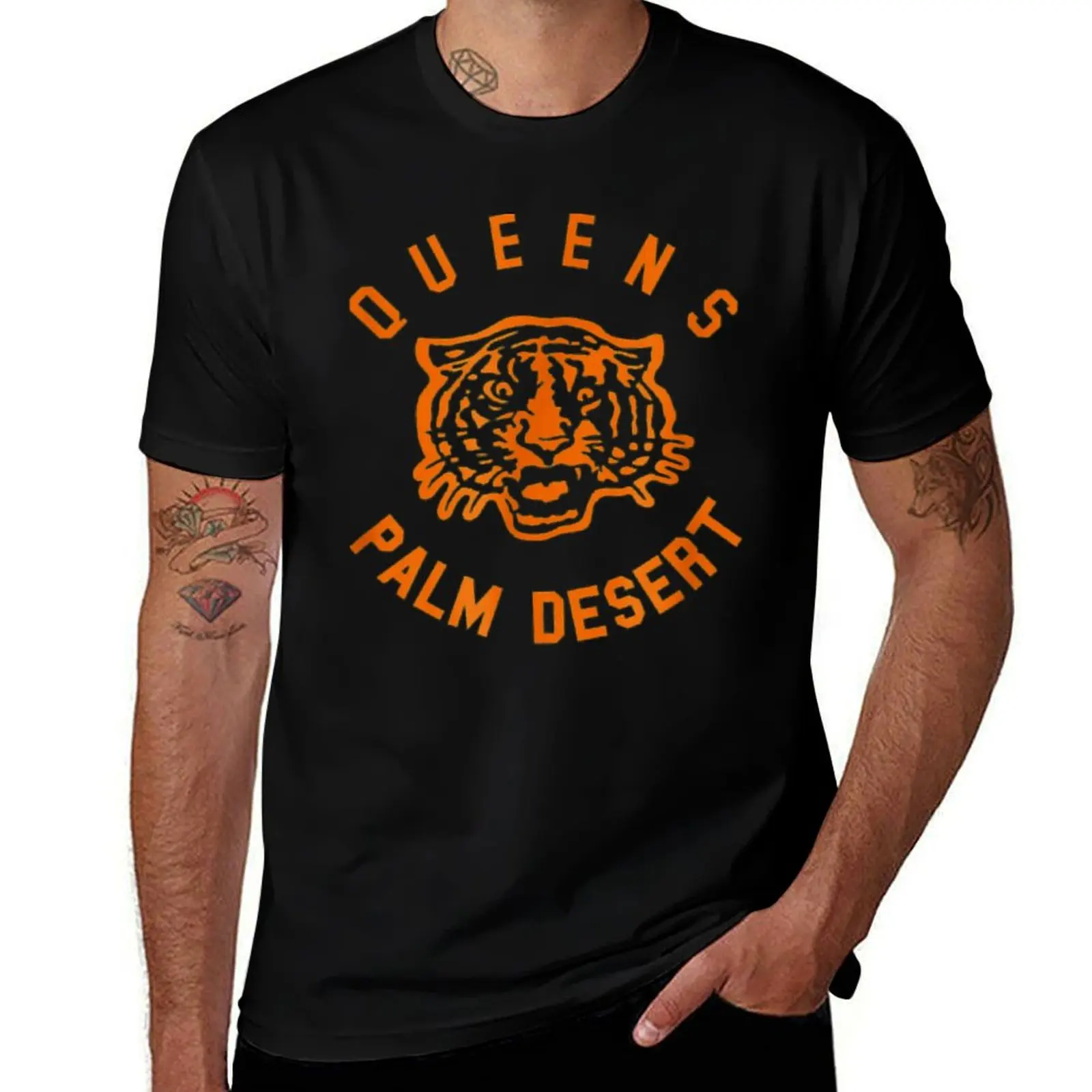 

Queens of the Stone Age Palm Desert , queens of the stone age T-Shirt Daily Work Short Sleeve Top