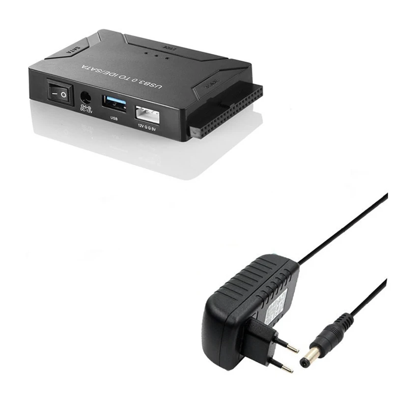 

SATA To USB IDE Adapter USB 3.0 2.0 Sata3 Cable For 2.5 3.5 Inch HDD SSD Converter IDE SATA Adapter,EU Plug