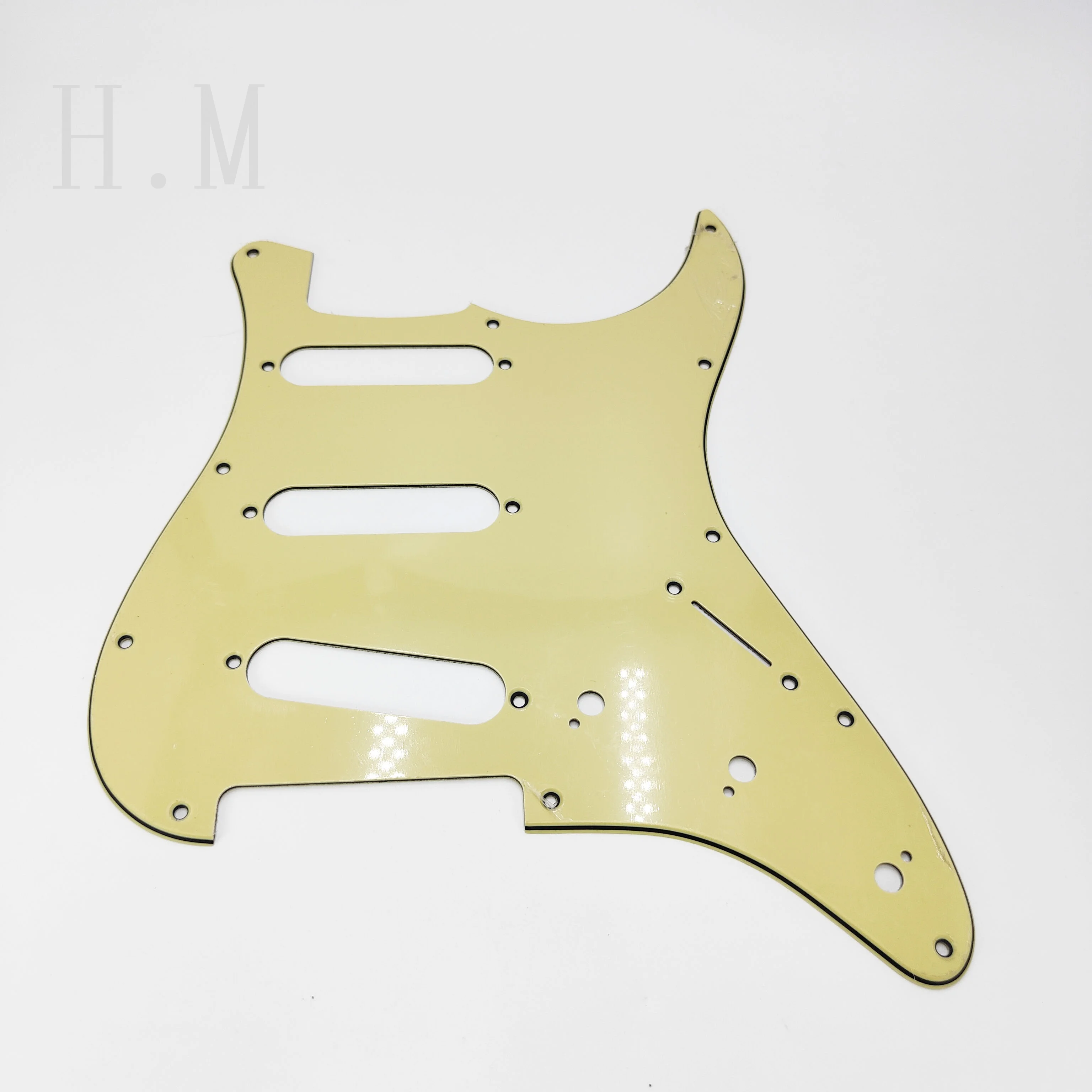 1set Electric Guitar Pickguard Back Plate Guitar Pickup Cover Knobs For St Guitar Accessories Parts view 4
