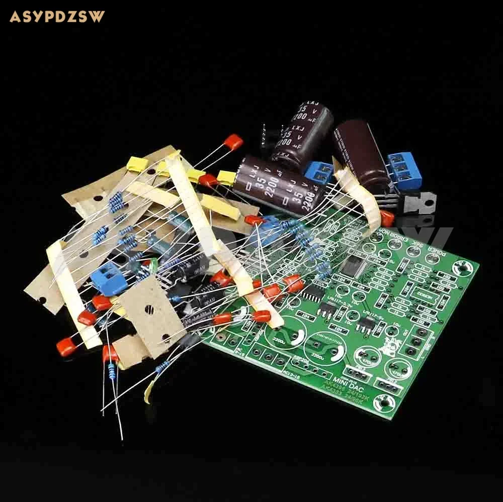 ЦАП 24 бит 192 К ХЗ CS8416 + AK4396 + NE5532P SPDIF для аудиовыхода ЦАП DIY Kit/Готовая плата