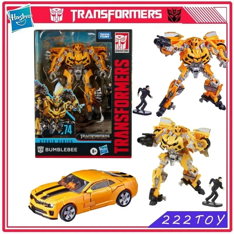 New Hasbro Transformers  Studio Series SS-74 Class D Bumblebee Model Action Figures Robot Toy Collectibles Hobbies Gifts view 2