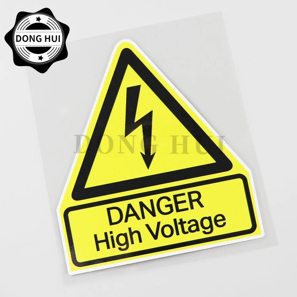 

Danger HIGH Voltage Sticker Warning Sign Sticker for Electric Box Substation