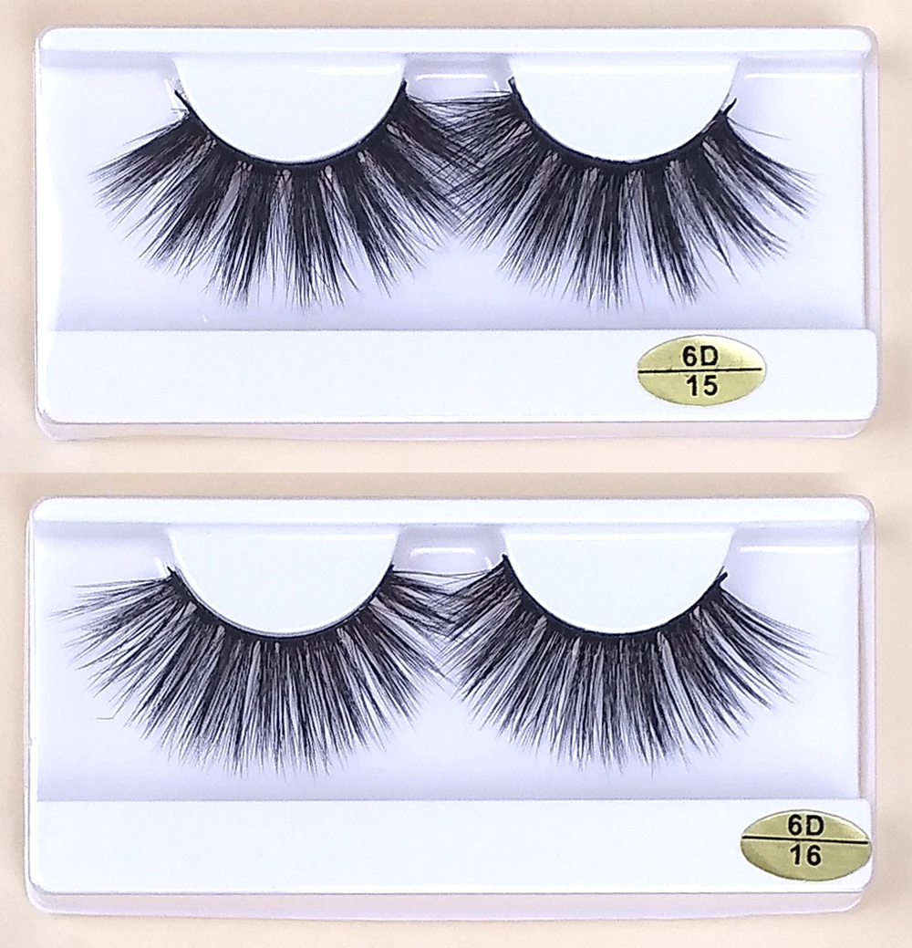 25mm Mink Lashes Bulk Wholesale 10/20/30/50/100 pcs Makeup False Eyelashes Pack Fluffy Dramatic Long 25 mm Fake Eyelashes Bulk