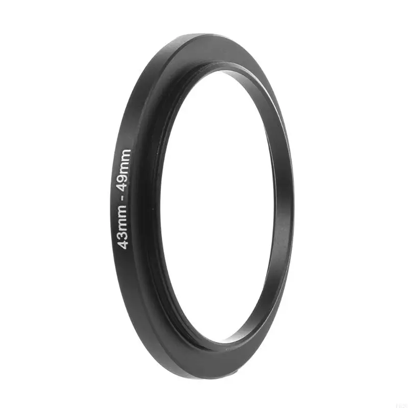 F62C 43 mm bis 49 mm Metall -Stiefen -Up -Ringe Objektivadapter Filter Kamera Tool Zubehör Neu