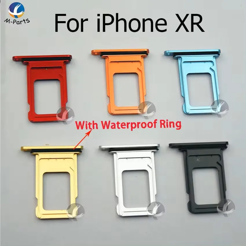 Single Dual SIM Card Slot With SIM Eject Pin For iPhone X XS XSM XR Max Reader Connector Socket Tray Holder Slot Module Parts