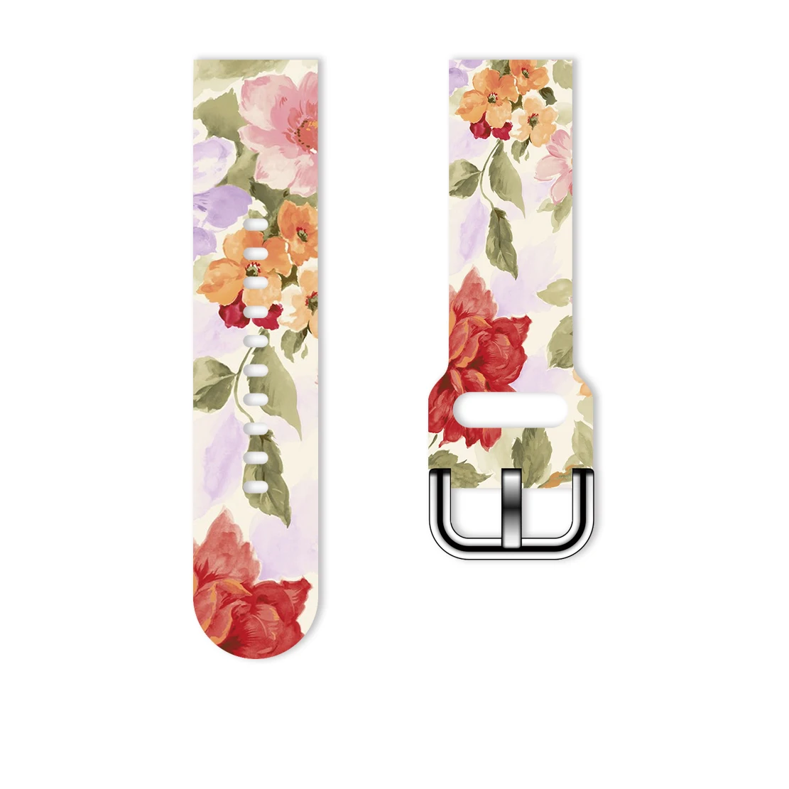 

Botanical Chart Series Print Strap for Samsung Galaxy Watch 7/6/5/4, 20mm Universal Band Fits 40mm 44mm Xiaomi Huawei Amazfit