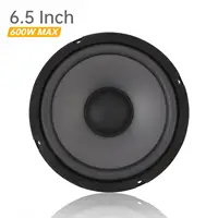 Altavoces para coche de 6,5 pulgadas, 600W, 2 vías, subwoofer para puerta de vehículo, Audio estéreo, frecuencia de rango completo, 1 unidad