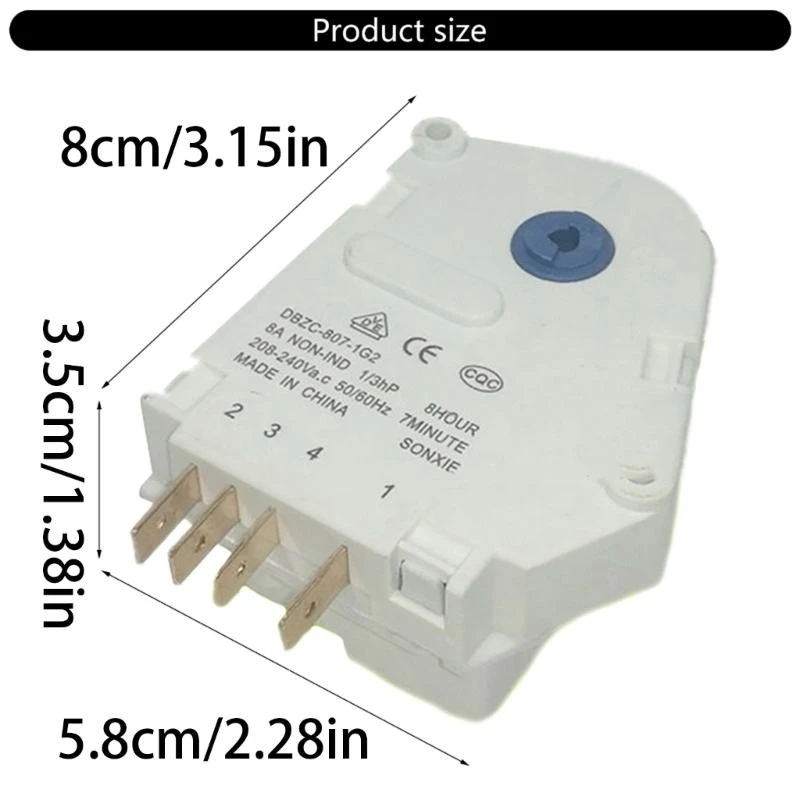 R53C Automatischer Defrosting-Controller DBZC-807-1G2 Kühlschrank Deforst Timing-Modul für den Home-Kühlschrank Easy