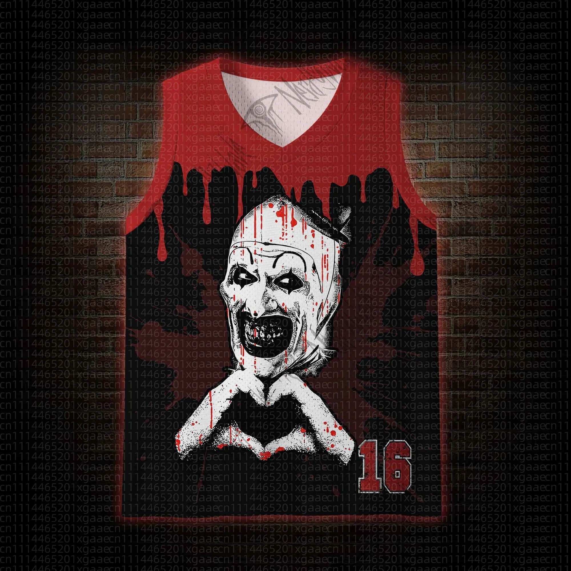 2026 New Movie Sports Fashion Adult and Children V-neck Vest Street View Clothing Gothic Horror Fan Gift