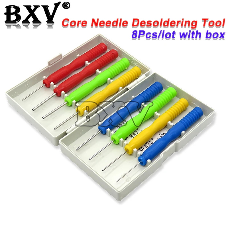 Hollow Needles Desoldering Tool Electronic Components Stainless Steel 8Pcs/lot With Box