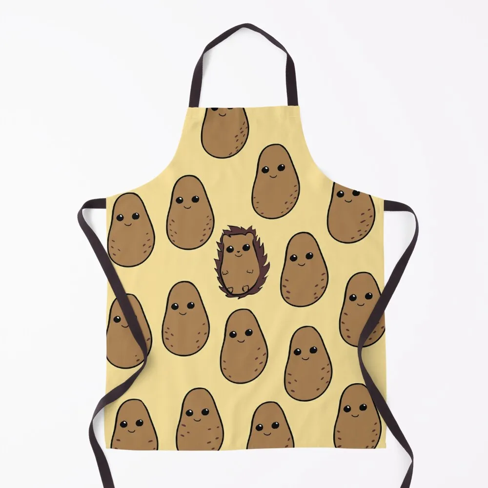 Odd potato out! Apron Korean Kitchen Items For Home japanese style Apron