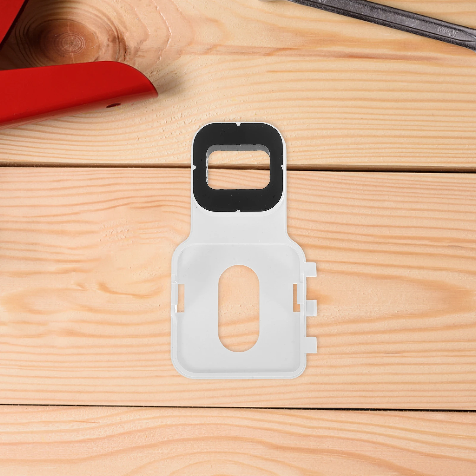 

Abs Heavy Duty Mounting Bracket Power Supplies Compact Wall Stand No Punching Secure Fit With Usb Cable Holder For Home