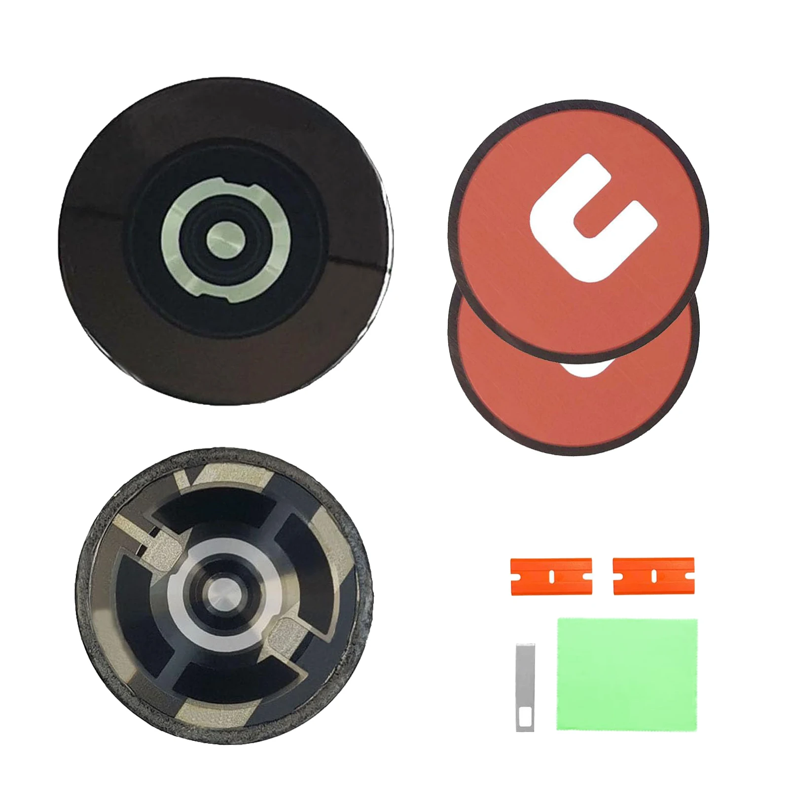 Substituição de Vidro da Tampa Traseira para Samsung Galaxy Watch Active 2, Peças da Lente Traseira Compatíveis com R820 (44mm) e R830 (40mm)