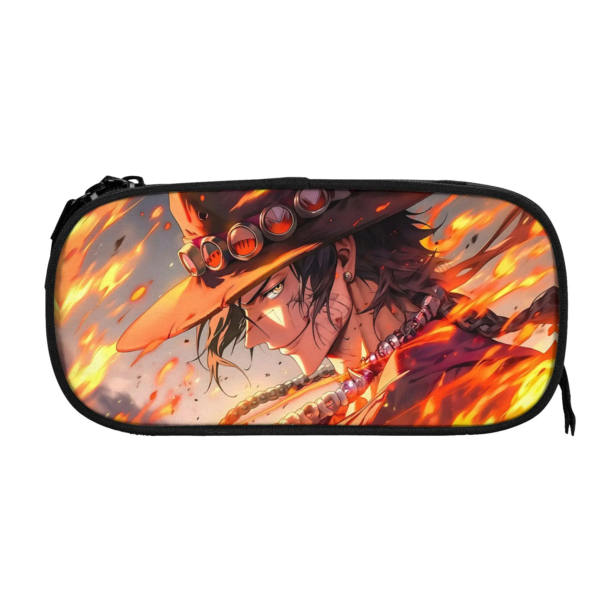 Custom Anime One piece Theme Large Capacity Bags for Child  Handheld Study Bag for Boys Gilrs Kids