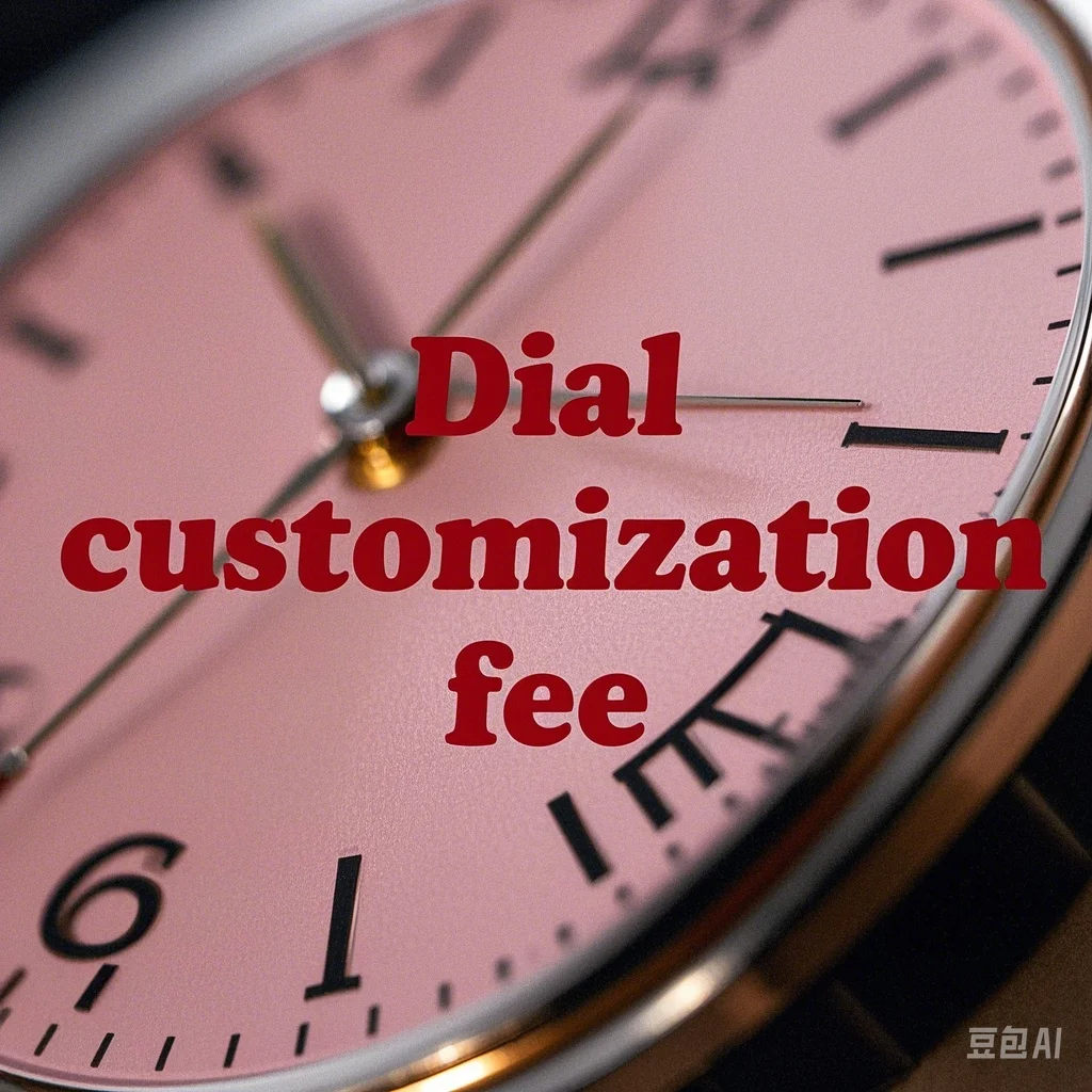 Dial Customization Fee for Specific Customer - Custom Watch Dial Service
