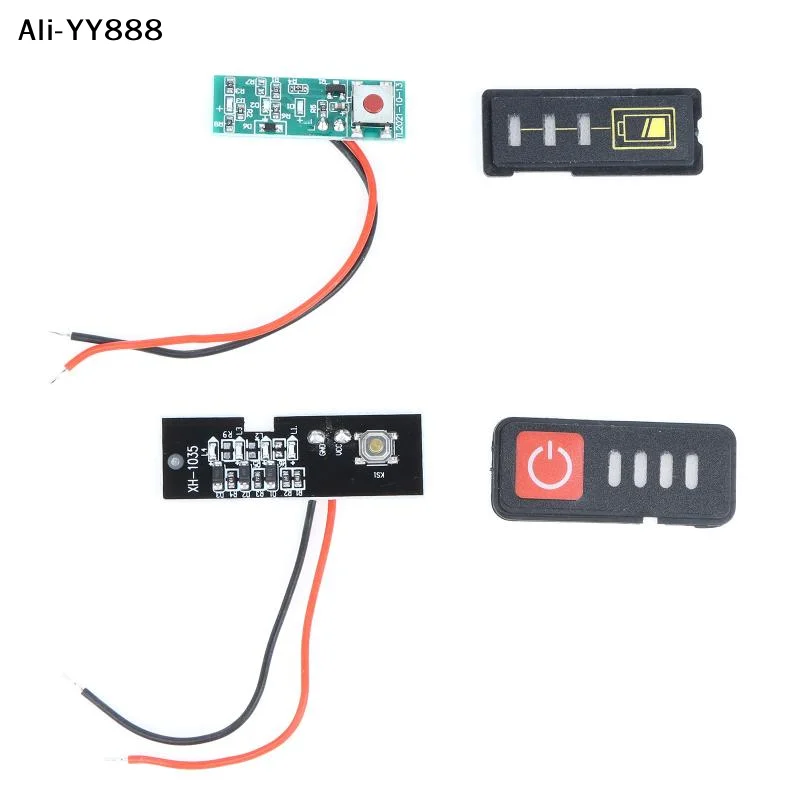 【Y8】5S 10S 18V/21V/36V/42V Battery Capacity Indicator LED Display Lithium Battery Charging Tester For Electric Drill Screwdriver