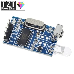 TZT 5V IR Infrared Remote Decoder Encoding Transmitter Receiver Wireless Module Quality in Stock for arduino