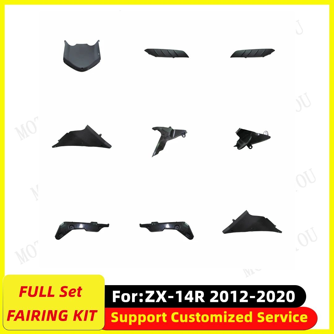 

Motorcycle ABS Plastic Fairing Kit for Kawasaki ZX-14R ZX14R 2012 2013 2014 2015 2016 2017 2018 2019 2020 Bodywork fairings Kit