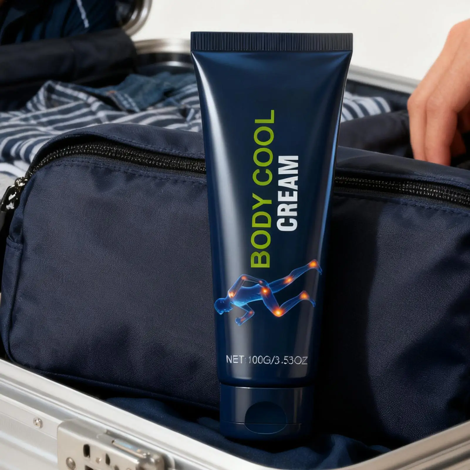 كريم مشترك 100 جرام مرطب للبشرة الطبيعية كريم العناية بالجسم لترطيب اشراق مشع الظهر الرقبة الركبة الأيدي