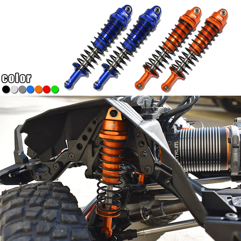 

GPM AXIAL 1/6 SCX6 JEEP JLU WRANG LER 4WD AXI05000T1 Metal aluminum alloy 145MM Front/rear Universal Shock Absorbers AXI253000