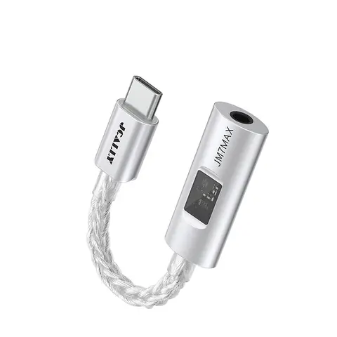JCALLY JM7 Max TypeC/Light-ning-3.5mm 디지털 오디오 케이블 DAC CX31993 안드로이드/애플 어댑터 디코드 앰프 32bit/384KHz