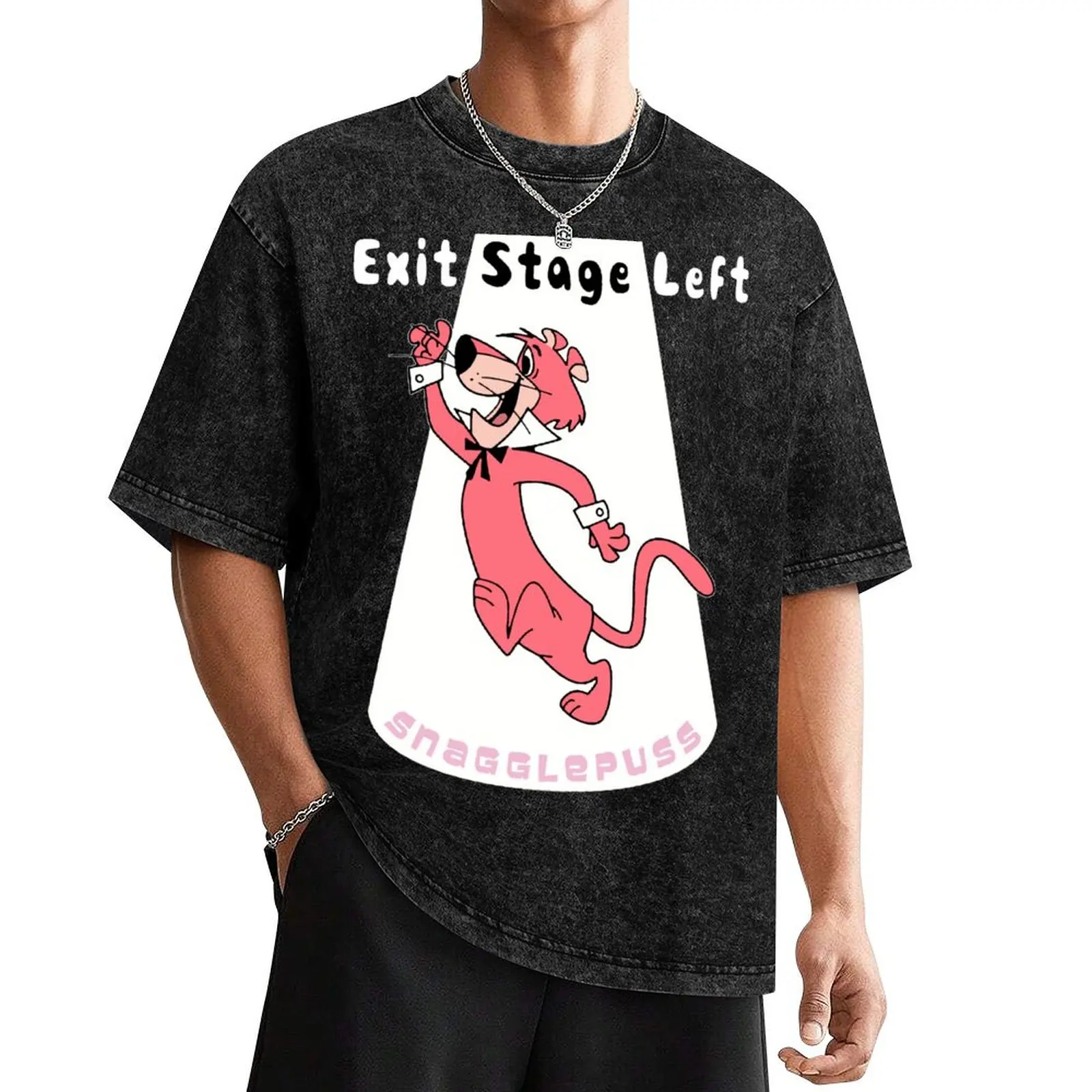 

Snagglepuss Exit Stage Right T-Shirt custom t-shirts anime clothes new gifts and t-shirts anime shirts men