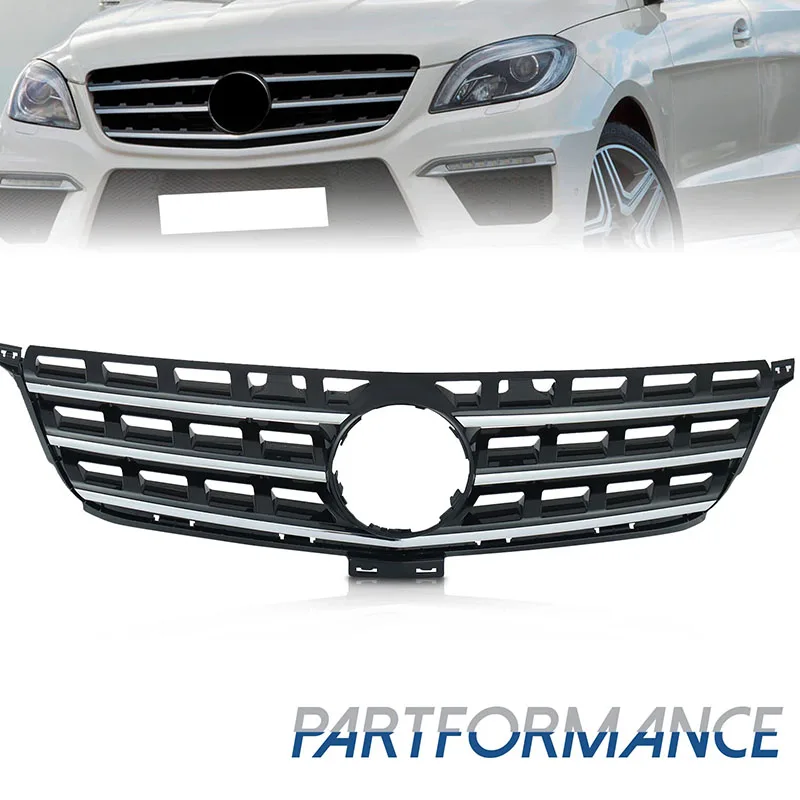 Front Radiator Grille Grill OE A1668800985 1668800985 For Mercedes-Benz ML-Class W166 2012-2015 ML350 ML400 Auto Parts