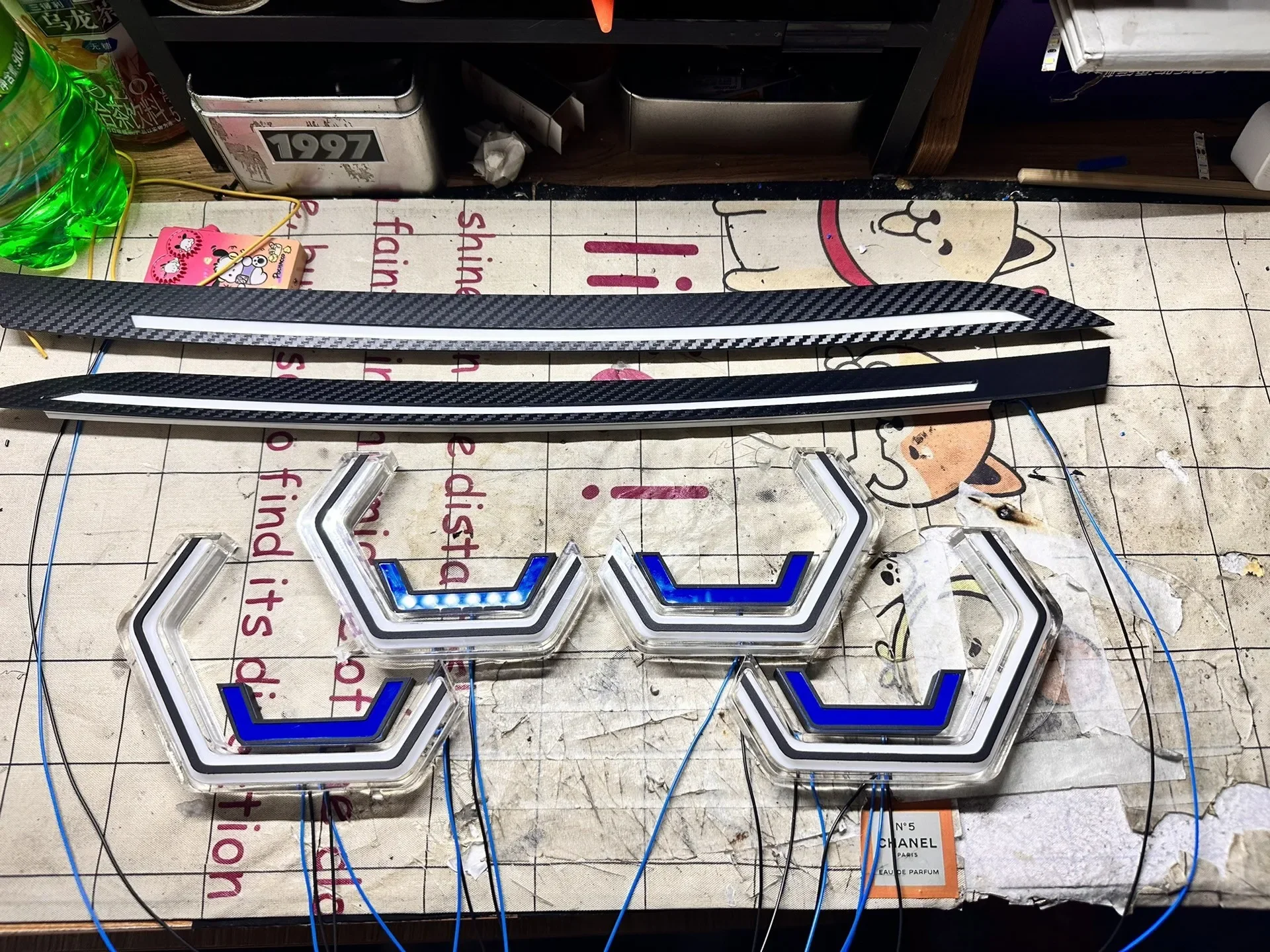 

Автомобильные светодиодные фары DRL дневные ходовые огни для BMW E92 E93 модифицированные oss