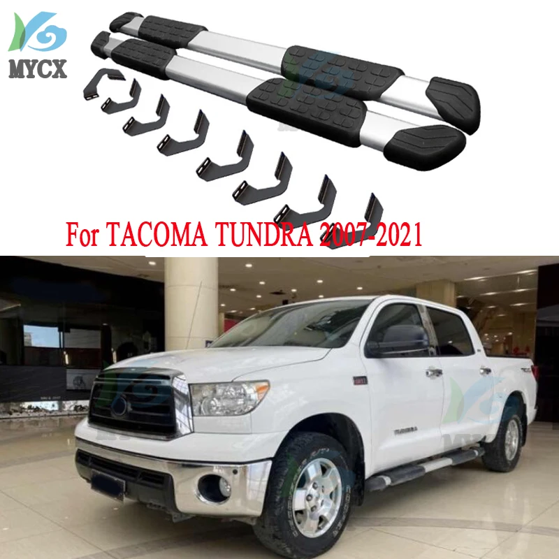 OE утолщенная подножка, боковая планка для Toyota TACOMA TUNDRA 2011-2022, мощная нагрузка 300 кг, гарантия удовлетворенного качества