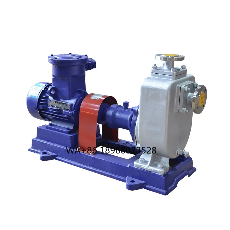 Horizontal CYZ-A self-priming centrifugal oil pump, explosion-proof, copper impeller