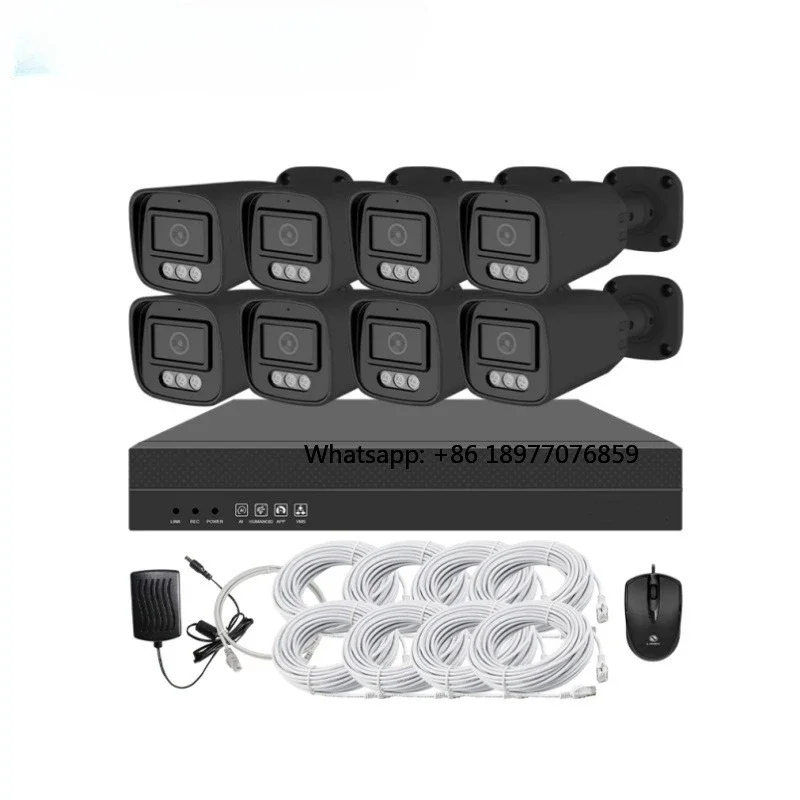 Home Security System With Alarm And Patrol Monitoring For Residential Protection