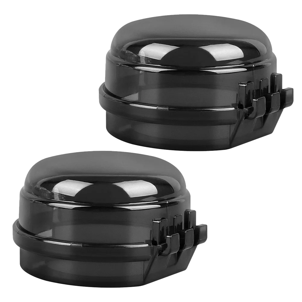 

2Pcs Universal Gas Stove Knob Covers Child Proof Stove Knob Locks Safety Caps for Kitchen Protection Oven Child Safety Lock