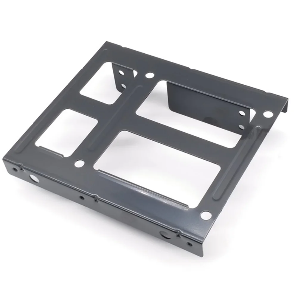 WHQT Double Layer SSD Metal Frame 2.5 To 3.5 Internal Mounting Computer SSD Hard Drive Dual Desktop Converter Adapter Bracket