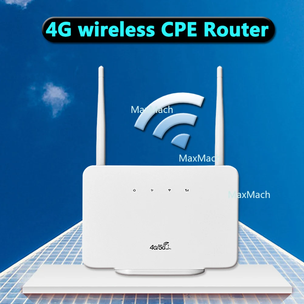 2025 جديد 4G راوتر لاسلكي 300Mbps 4G LTE CPE راوتر مودم LAN هوائي خارجي مع فتحة للبطاقات Sim الاتحاد الأوروبي التوصيل للعمل المنزلي السفر