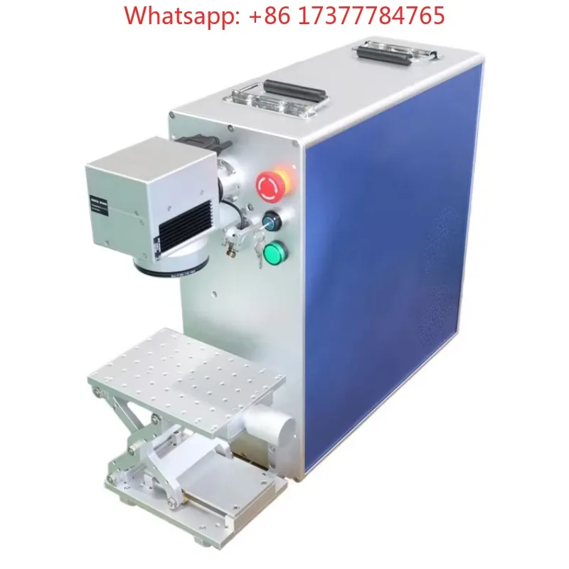 High Rigidity Air-Cooled CO2 Marking Machine, Portable Bench-Top  For Home Use