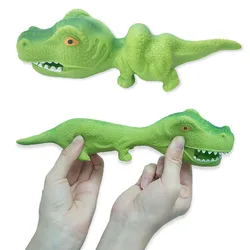 High Quality Promotional Gifts Stretchy Dinosaur Magic Sand Filled Stress fidget Toy Elastic Toy for Child Adult