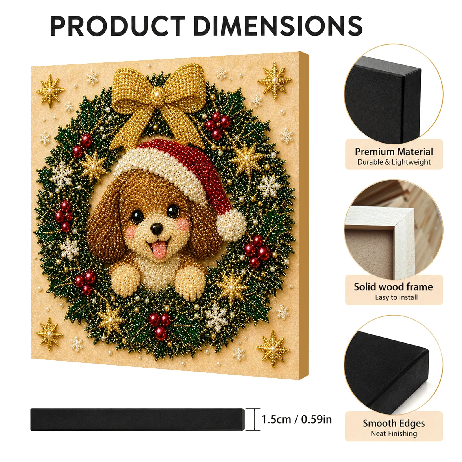 Kit de Arte com Pérolas Autoad - Resin Art Painting avaliação e preço