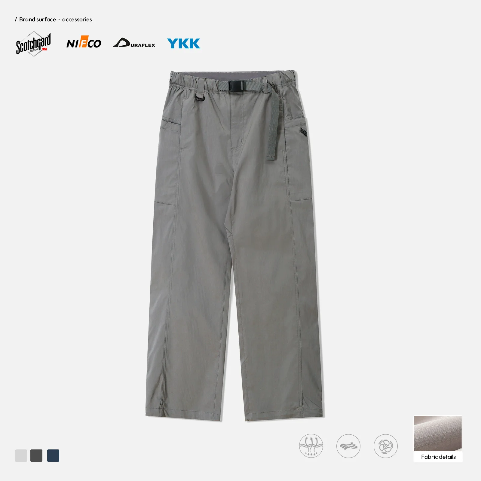 

Увлажняющая футболка в клетку и свободные брюки с манжетами и шнурком из полиэстера для активного отдыха весной, молодежные, повседневные