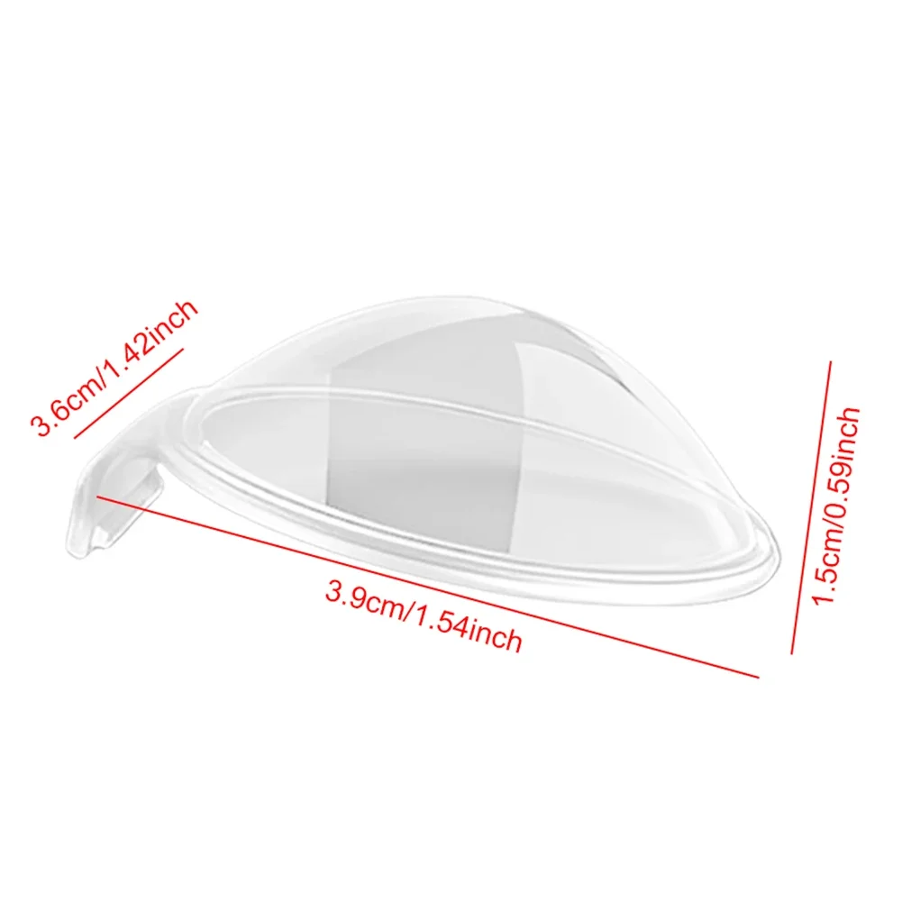 2Pcs Lens Guards For DJI Osmo 360 Panoramic Anti-Scratch Camera Lens Protector Cover Hight Clear PC Material Camera Accessories