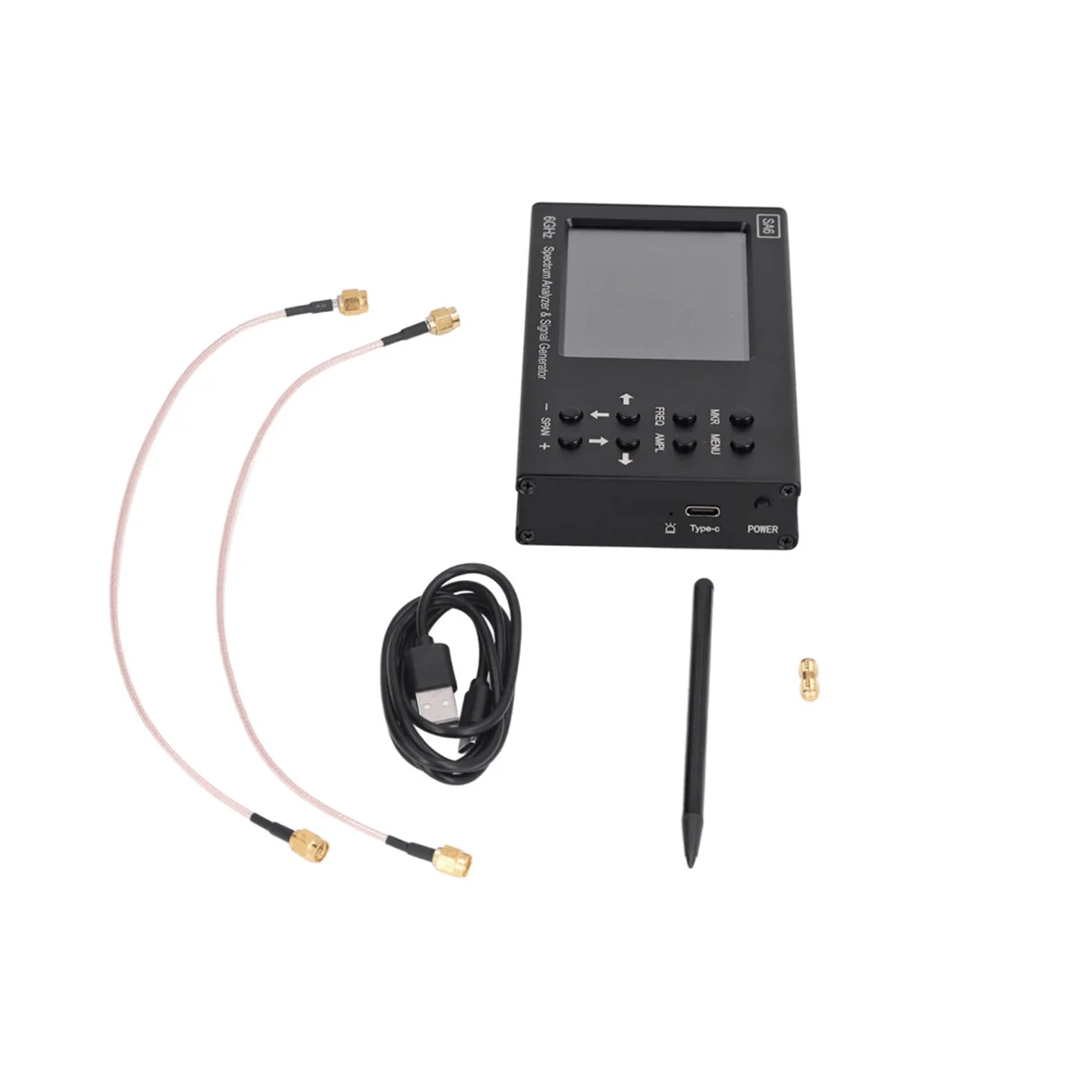 New SA6 Portable 6GHz Spectrum Analyzer & Signal Genertor TO, 2G, 3G, 4G, LTE, CDMA, DCS, GSM, GPRS,GLONASS