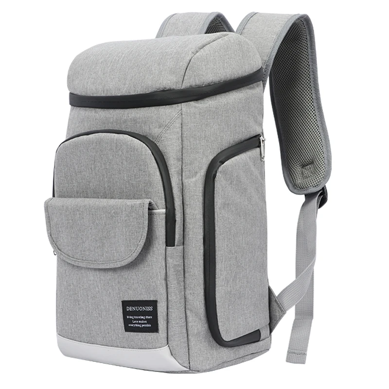 Thermal Cooler Backpack Sac Isotherme Soft Large Food Thermal Picnic Bag Leakproof Insulated Camping Isothermal Refrigerator Bag