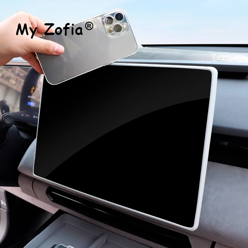 สำหรับ Lynk & Co 08 EMP 2024 2025 ฝาครอบซิลิโคนป้องกันหน้าจอระบบนำทางคอนโซลกลาง อุปกรณ์เสริม