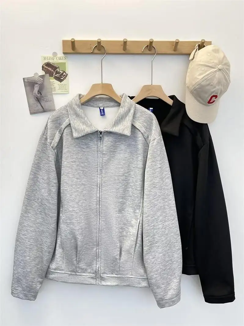 

Мужская куртка свободного кроя, весна-осень 2024, уличная одежда Sli, Гонконг, тренд High Street, Harajuku, корейская версия Jaet