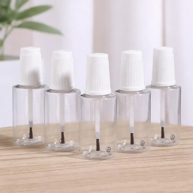 30ml Plastic Paint Mixing Bottle Touch-up Bottle Paint Storage Bottle Pigment Bottle Nail Polish Bottles Diy Crafts Containers