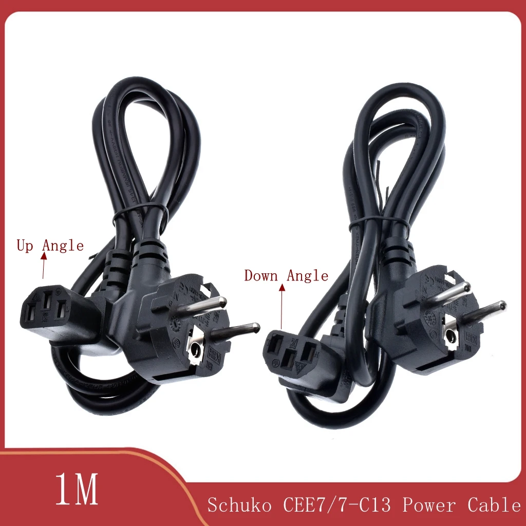 Angled C13 Computer…