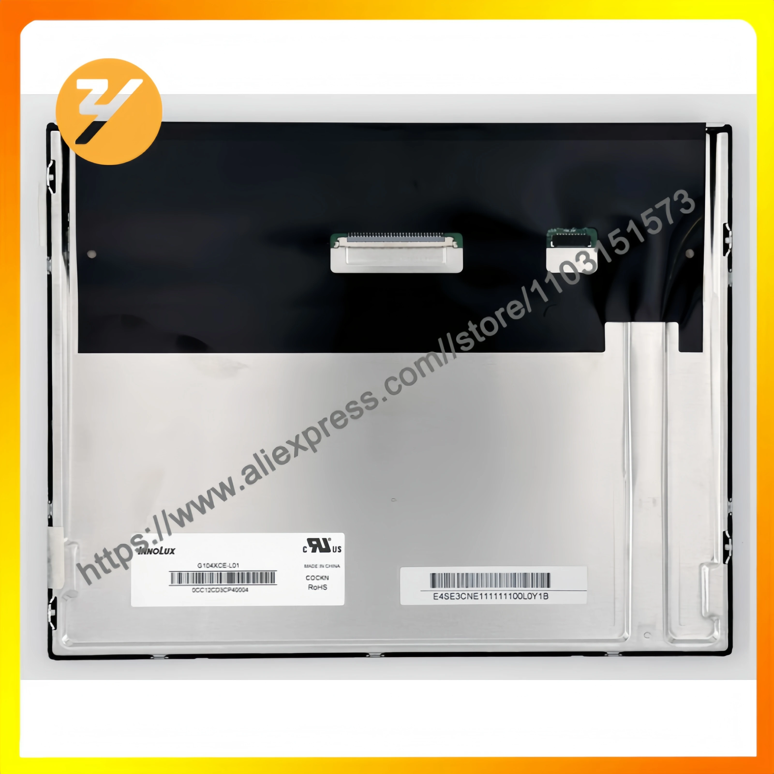 Brand New Original 10.4inch G104XCE-L01 Industrial Control LCD Screen Brand New for Sale Zhiyan Supply High Quality