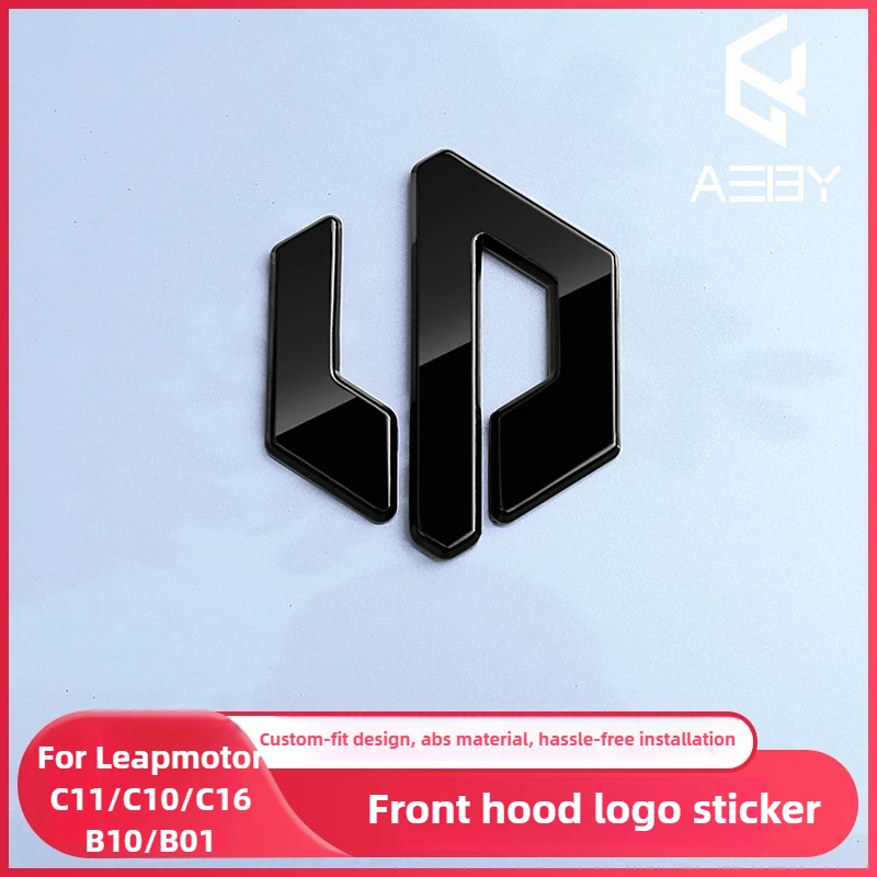 

For LEAPMOTOR C11/C10/C16/B10/B01 2024 2025 2026 Car Front Hood Trunk Emblem Badge Sticker Car Logo Auto Exterior Accessories