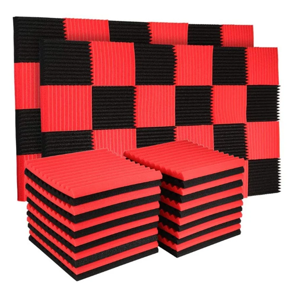 

[NEW!A93G】 50 Pcs Sound Insulation Board Sound Insulation Studio Foam,For Wall Sound Insulation Board,For Home Studio,2.5X 30X 3