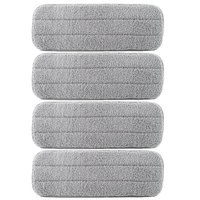New 4Pcs Replacement Mop Cloth Rags for Xiaomi Deerma TB500 TB800 Water Spray Mop 360 Rotating Cleaning Cloth Head