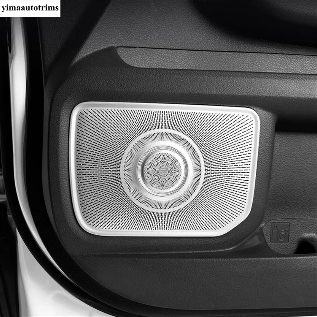 

Car Dashboard Speaker Front Audio Sound Door Stereo Loudspeaker Cover Trim For Toyota Sienna XL40 2021 - 2025 Metal Accessories